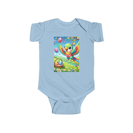 Easter Parrot Infant Fine Jersey Bodysuit