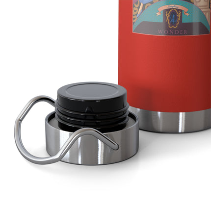 September & Sapphire (from the Gem Series) by Sofia Chiostri Copper Vacuum Insulated Bottle, 22oz