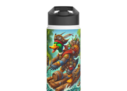 The Daring Drake Stainless Steel Water Bottle, Standard Lid
