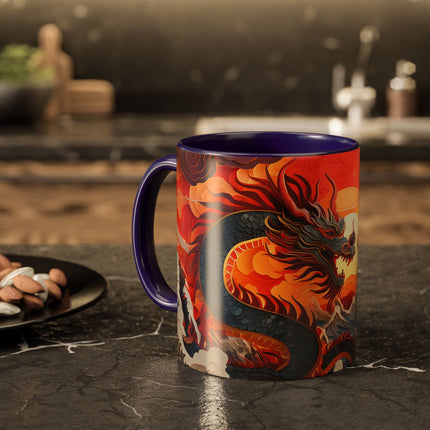 Emergence of the Dragon Colorful Mugs (11oz, 15oz)
