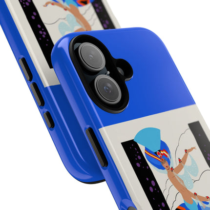 Exotic Dancer Phone Case – Vibrant Performance & Art Deco Flair
