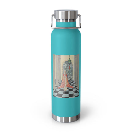 Cadmus Beheld a Female Figure by Virginia Frances Sterrett Copper Vacuum Insulated Bottle, 22oz