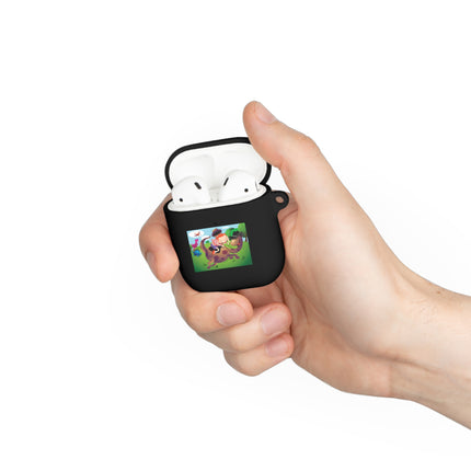 Rip-Roaring Celebration – Bold Modern Art AirPods Case