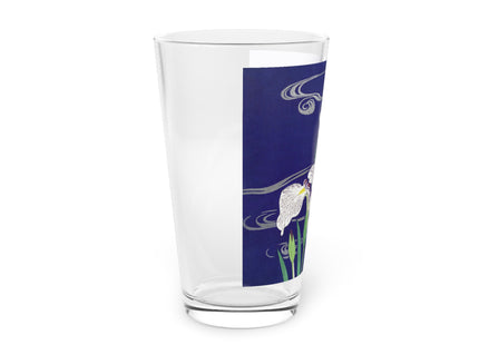 Irises by Kogyo Tsukioka Glass, 16oz