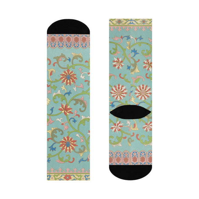 Chinese Ornament by Owen Jones Cushioned Crew Socks