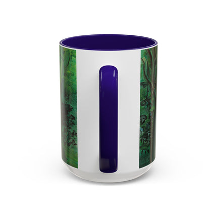 Route en forêt by Raoul Dufy Colorful Mugs (11oz, 15oz)