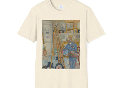 The Skeleton Painter by James Ensor Softstyle T-Shirt