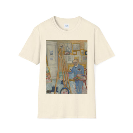 The Skeleton Painter by James Ensor Softstyle T-Shirt