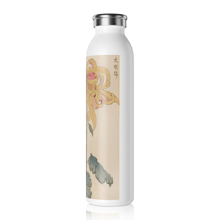 Keika Hyakugiku, Pl.11 by Keika Hasegawa Slim Water Bottle