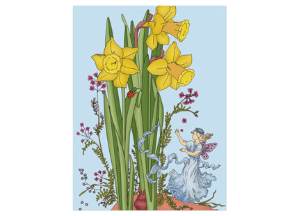 Daffodil Fairy Fine Art Posters