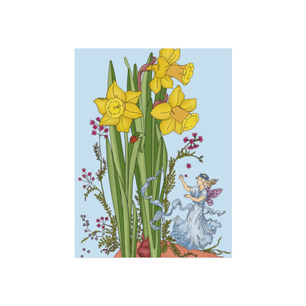 Daffodil Fairy Fine Art Posters