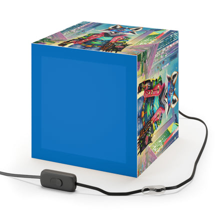 Cyber Hyena Light Cube Lamp