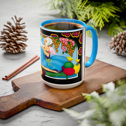 Blooms and Chicks Colorful Mugs (11oz, 15oz)