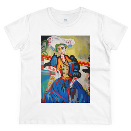 A Mulher by Amadeo de Souza-Carosa Women's Midweight Cotton Tee