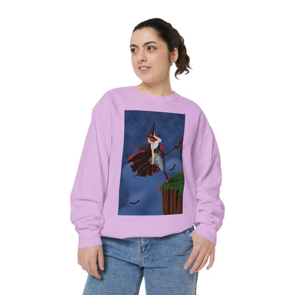 The Enchanted Witch Unisex Garment-Dyed Sweatshirt
