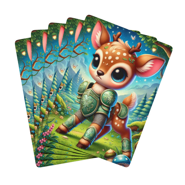 Fawn Defender Playing Cards