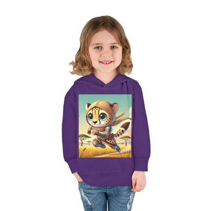 Swift Cheetah Toddler Pullover Fleece Hoodie