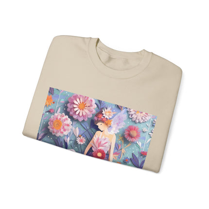 Aster Fairy Unisex Heavy Blend™ Crewneck Sweatshirt