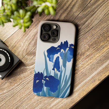 Iris Flowers by Ohara Koson Phone Cases