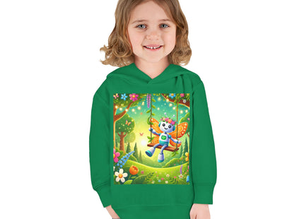 Robot Fairy Toddler Pullover Fleece Hoodie