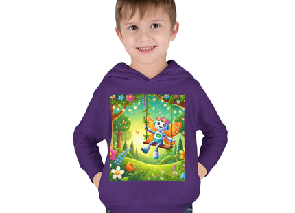 Robot Fairy Toddler Pullover Fleece Hoodie