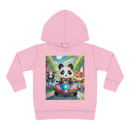Bumper Car Bonanza Toddler Pullover Fleece Hoodie