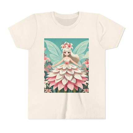 Lily Fairy in Bloom Youth Short Sleeve Tee
