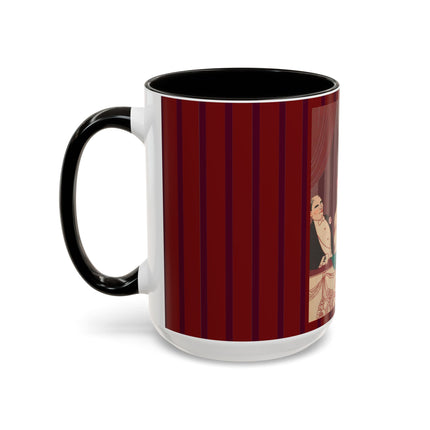 La Loge by George Barbier Colorful Mugs (11oz, 15oz)