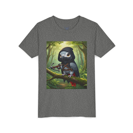 The African Grey Sentinel Youth Short Sleeve Tee