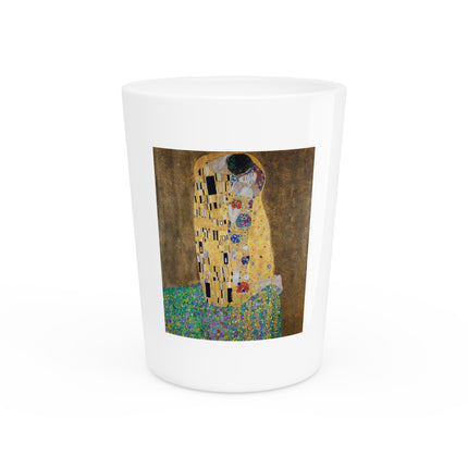 The Kiss by Gustav Klimt Ceramic Shot Glass