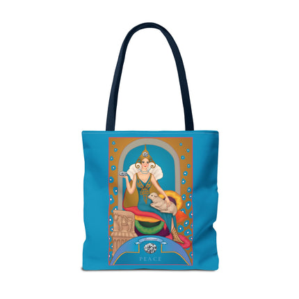 Astrology Gem Series: April & Diamond Tote Bag