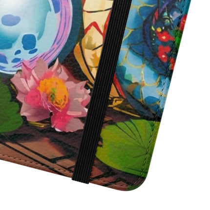🐉💎 Wisdom's Guardian Flip Case – Dragon's Embrace & Eternal Wisdom