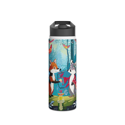 Whimsical Woodland Stainless Steel Water Bottle