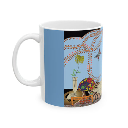 Minuit! ou, L'Appartement à la Mode by George Barbier Ceramic Mug, 11oz