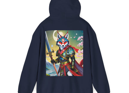 Cyberpunk Samurai Fox – Heavy Blend™ Hooded Sweatshirt