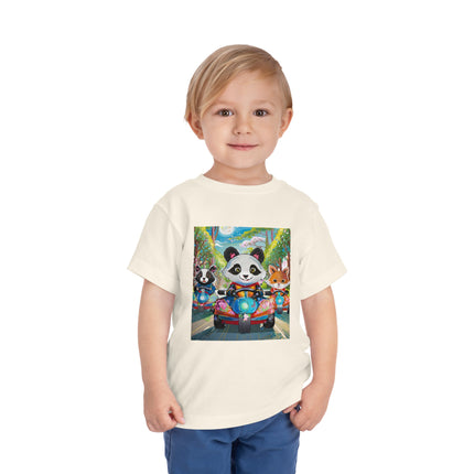 Bumper Car Bonanza Toddler Short Sleeve Tee