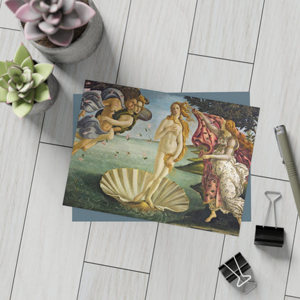 Birth of Venus by Sandro Botticelli Postcards (envelopes included) - Bundles of 10, 30, 50 Pieces