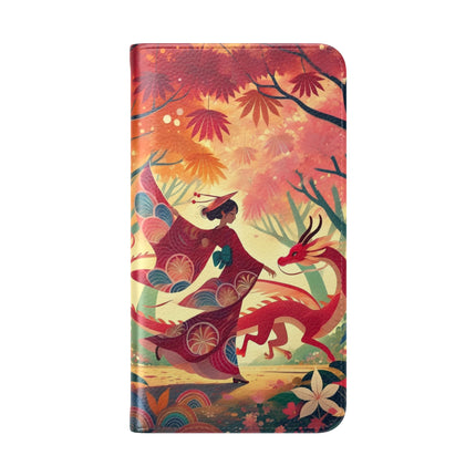 The Dragon Fairy’s Dance Flip Case – Enchanted Grace & Spring Magic