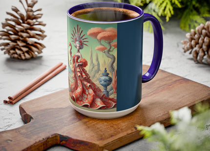 The Seahorse Court Colorful Mugs (11oz, 15oz)
