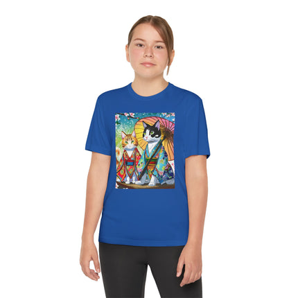 Kimono Kitties Youth Competitor Tee