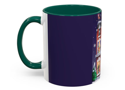 A Christmas Eve Celebration Colorful Mugs (11oz, 15oz)