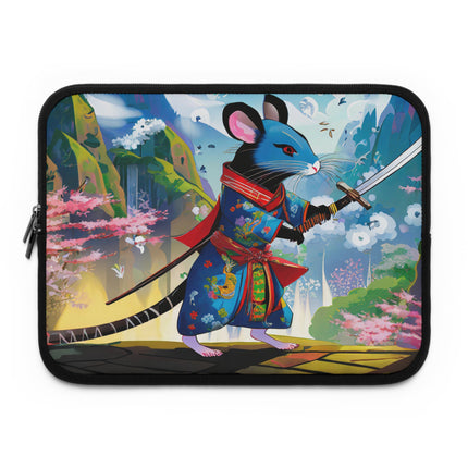 Cyber Samurai Rat Laptop Sleeve