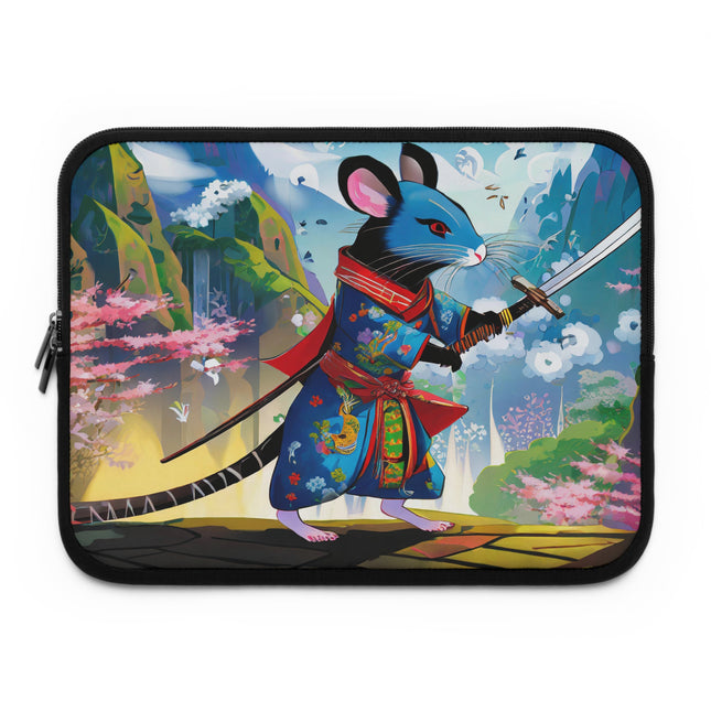 Cyber Samurai Rat Laptop Sleeve