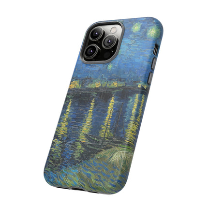 Starry Night Over the Rhone by Vincent Van Gogh Phone Cases