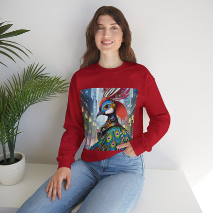 Techno Plumes Unisex Heavy Blend™ Crewneck Sweatshirt