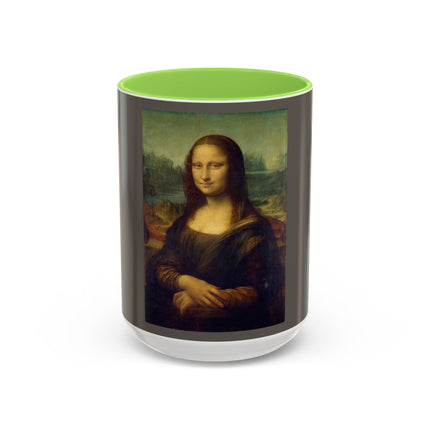 Mona Lisa by Leonardo da Vinci Colorful Mugs (11oz, 15oz)