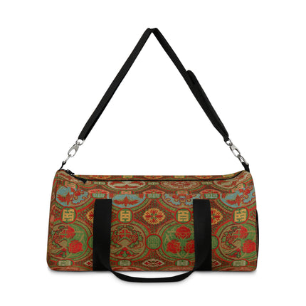 Japanese Fan Pattern II by G.A. Audsley Duffle Bag