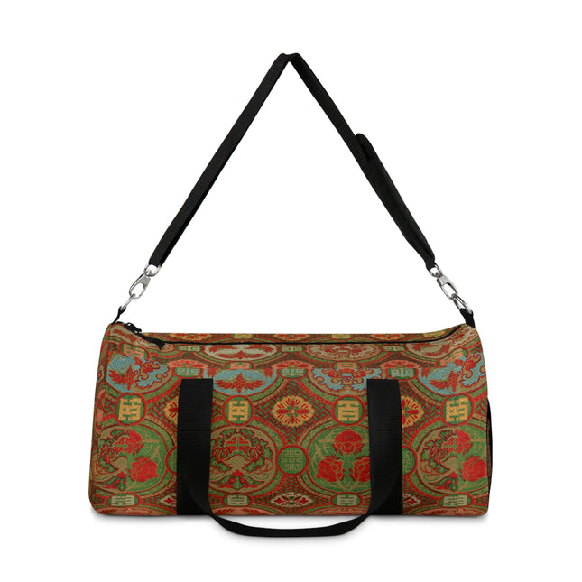 Japanese Fan Pattern II by G.A. Audsley Duffle Bag