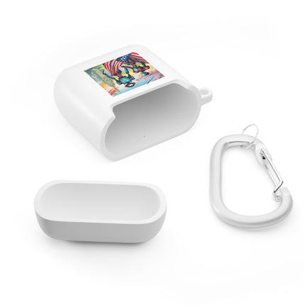 High Fashion Cyberpunk CIA Robots AirPods Case Cover