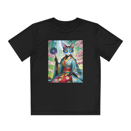 Cyberpunk Geisha Youth Competitor Tee